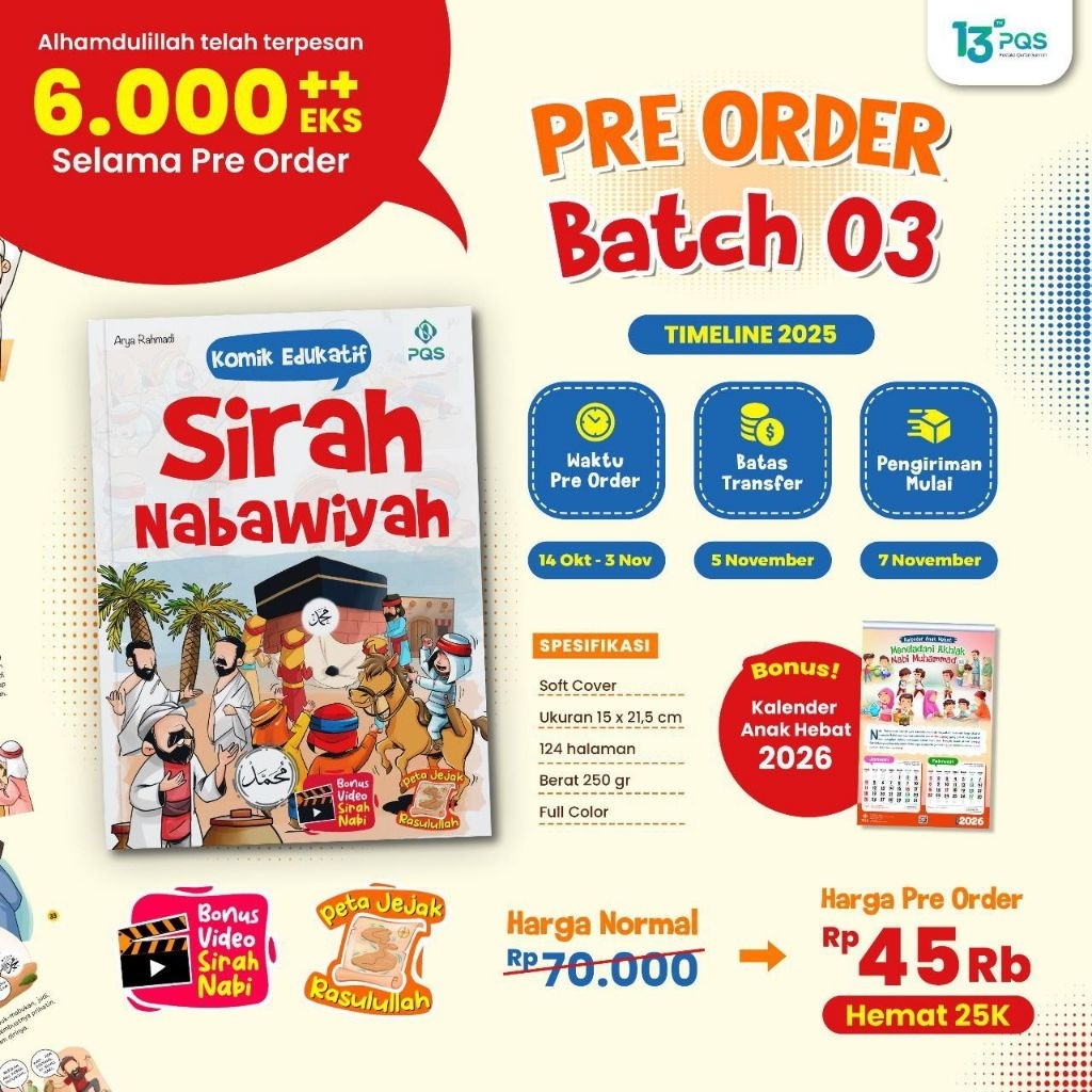 PO #3 KOMIK SIRAH NABAWIYAH