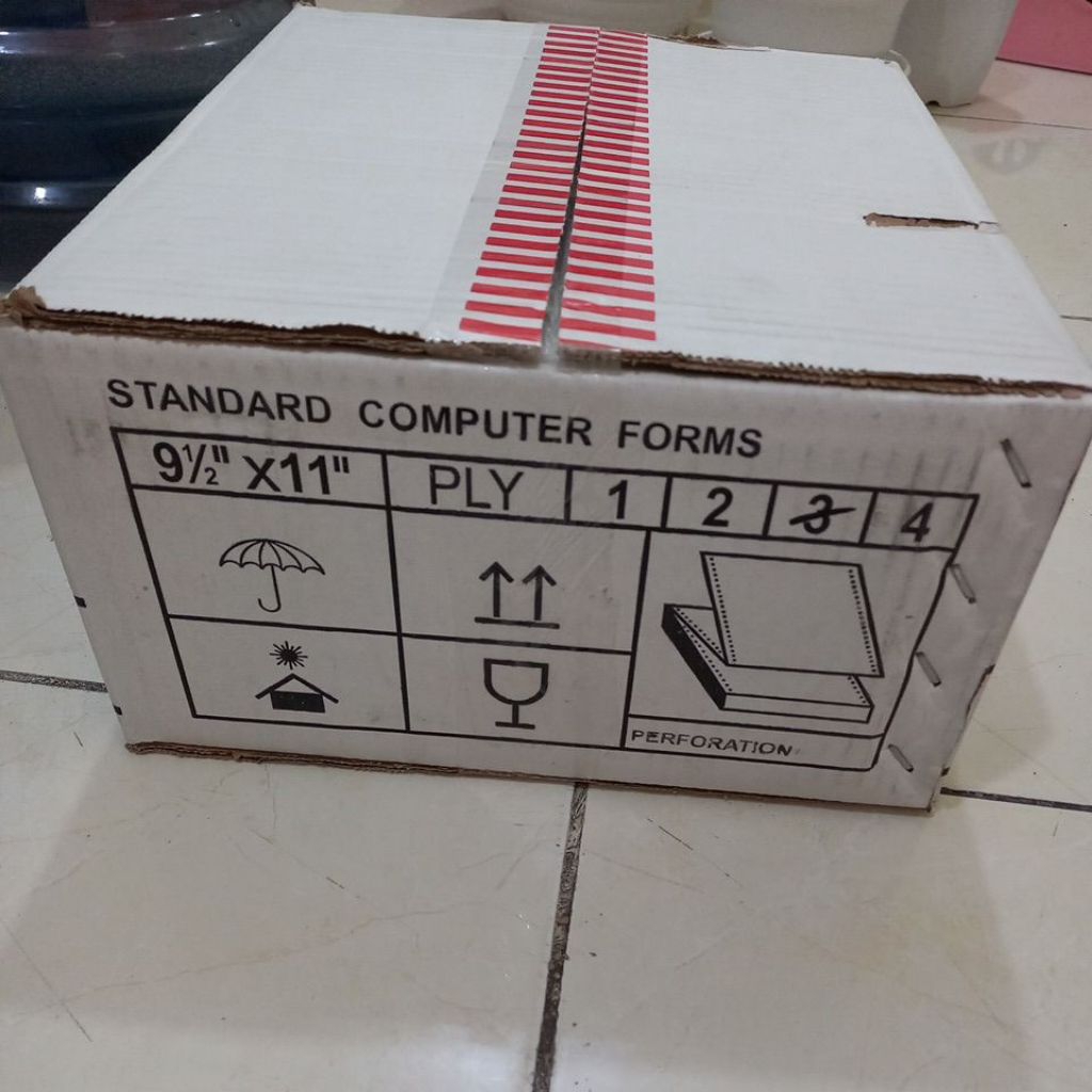computer forms / kertas komputer 3 PLY