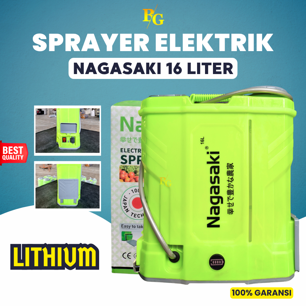 Sprayer Elektrik Tengki Semprot Nagasaki 16L - Nagasaki