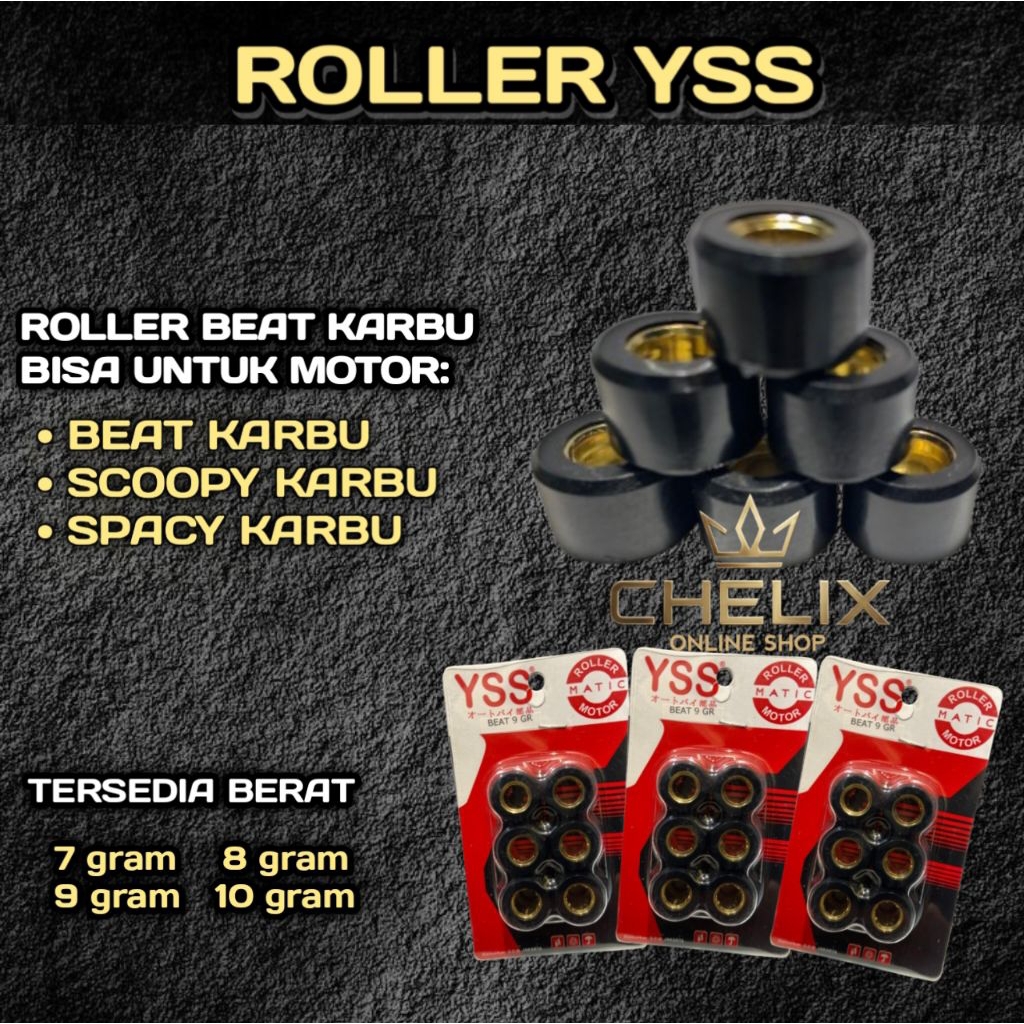 roller yss beat karbu,scoopy karbu,spacy karbu