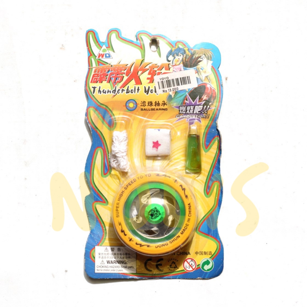 NULIS | Yoyo - Mainan Yoyo Tali / Maianan Super Yoyo / Mainan Star Yoyo / Mainan Yoyo Besi / Mainan 