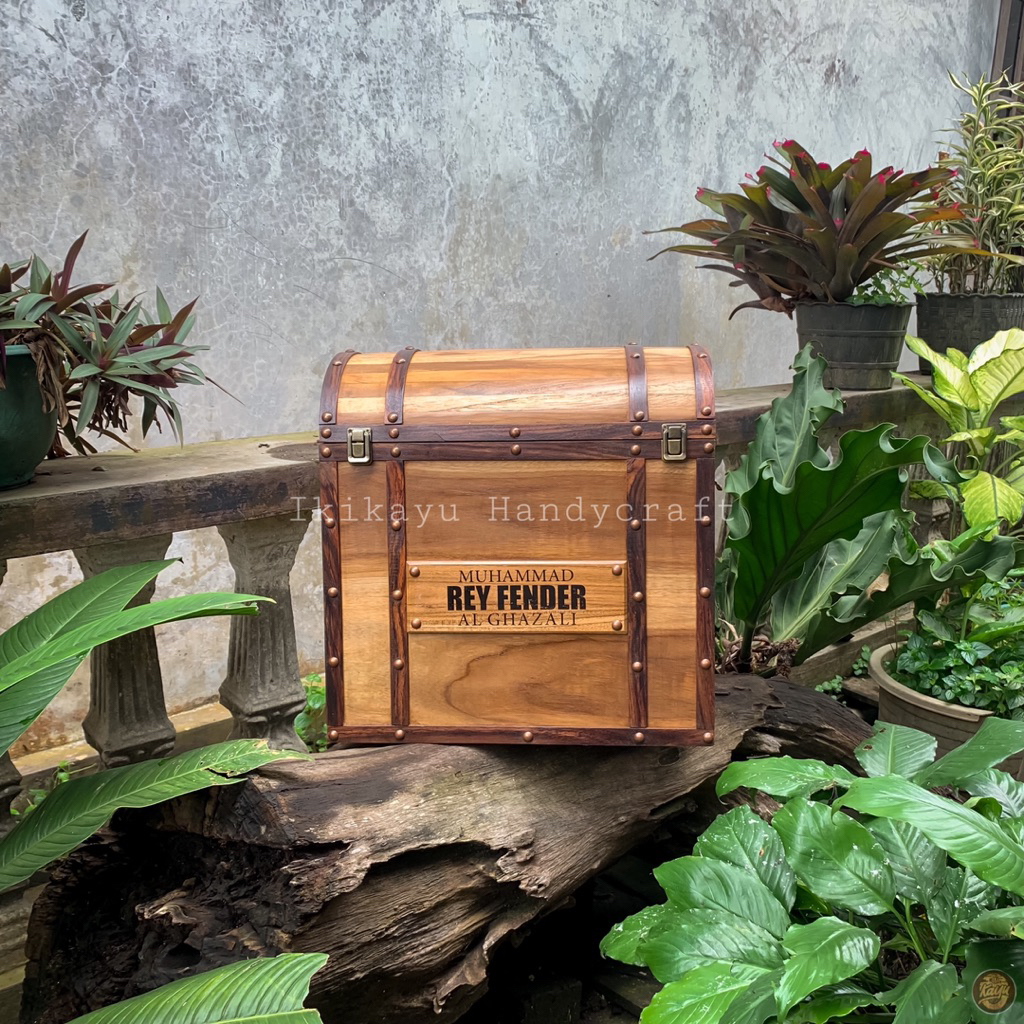 peti harta karun kayu jati/box harta karun/ kotak harta karun/wooden box/storage box/box custom/kota