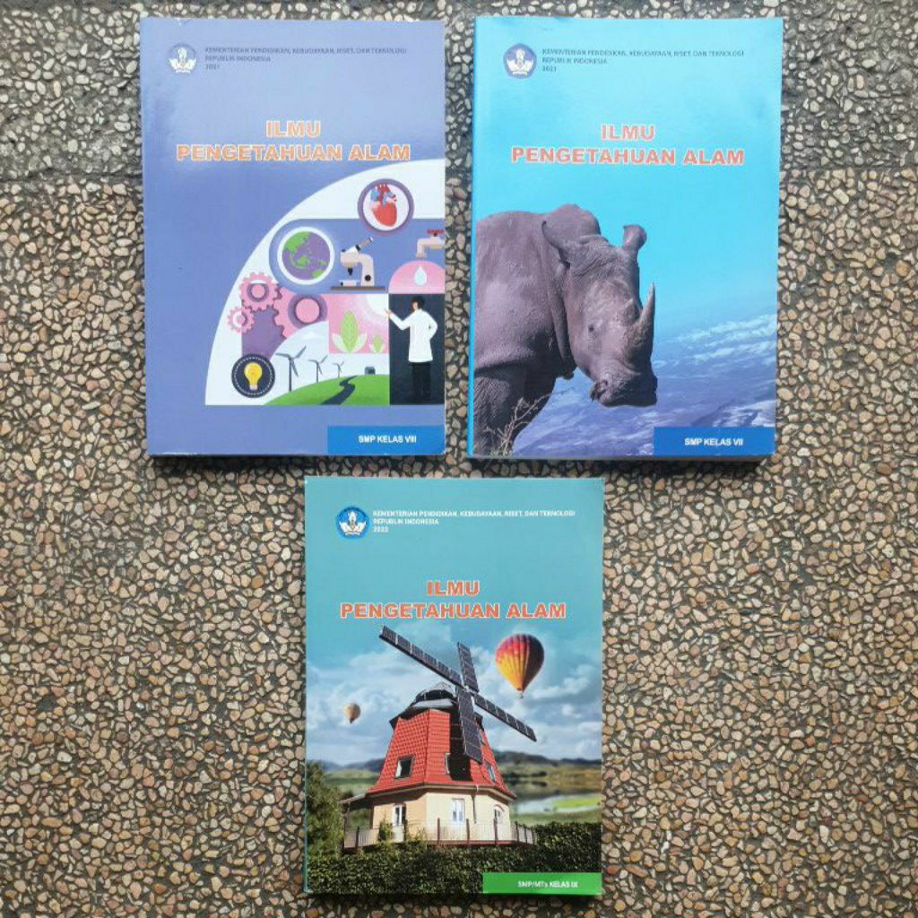 Buku Paket IPA. Ilmu Pengetahuan Alam Smp/Mts Kelas 7.8.9 Semester 1.2 Kurikulum 13.Kurikulum Merdek