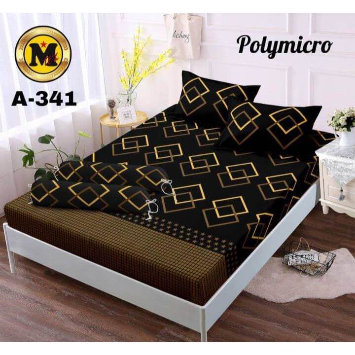 Sprei katun jepang 180x200 premium tinggi 20 cm