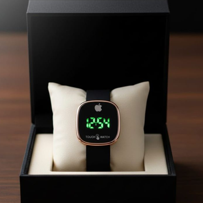 jam tangan wanita led anti air ori layar sentuh free box