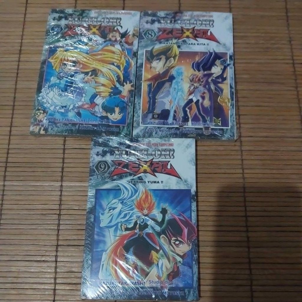 [SET] Komik Yu-Gi-Oh Zexal, Komik Yugioh Zexal vol 7-9 TAMAT (SEGEL)