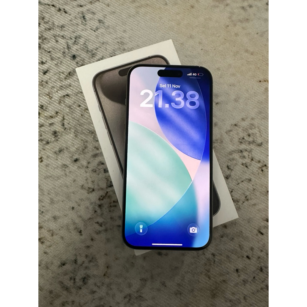 iPhone 15 Pro 128 IBOX Naturan Titanium Fullset