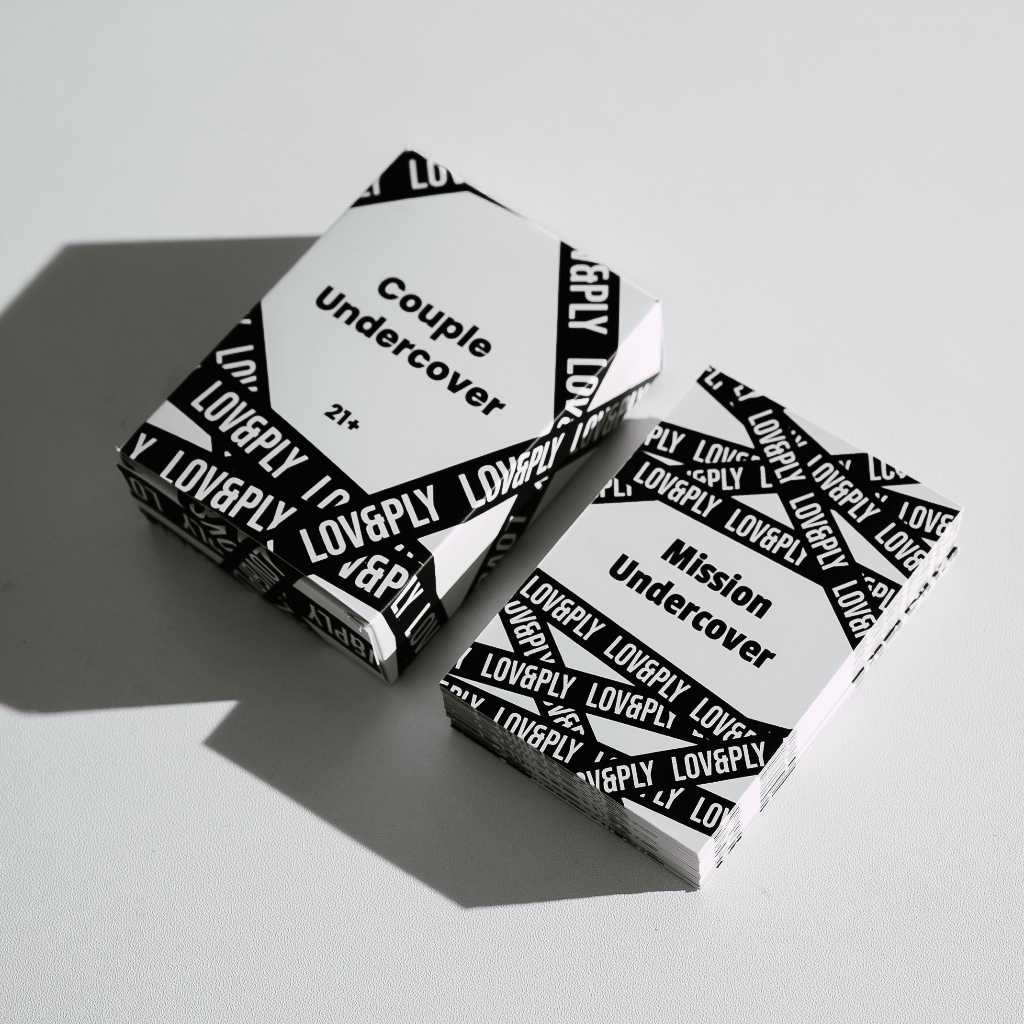 LOV&PLY Couple Undercover / Mainan Suami Istri / Mainan Dewasa 21+ / Kartu Truth or Dare /  Couple g