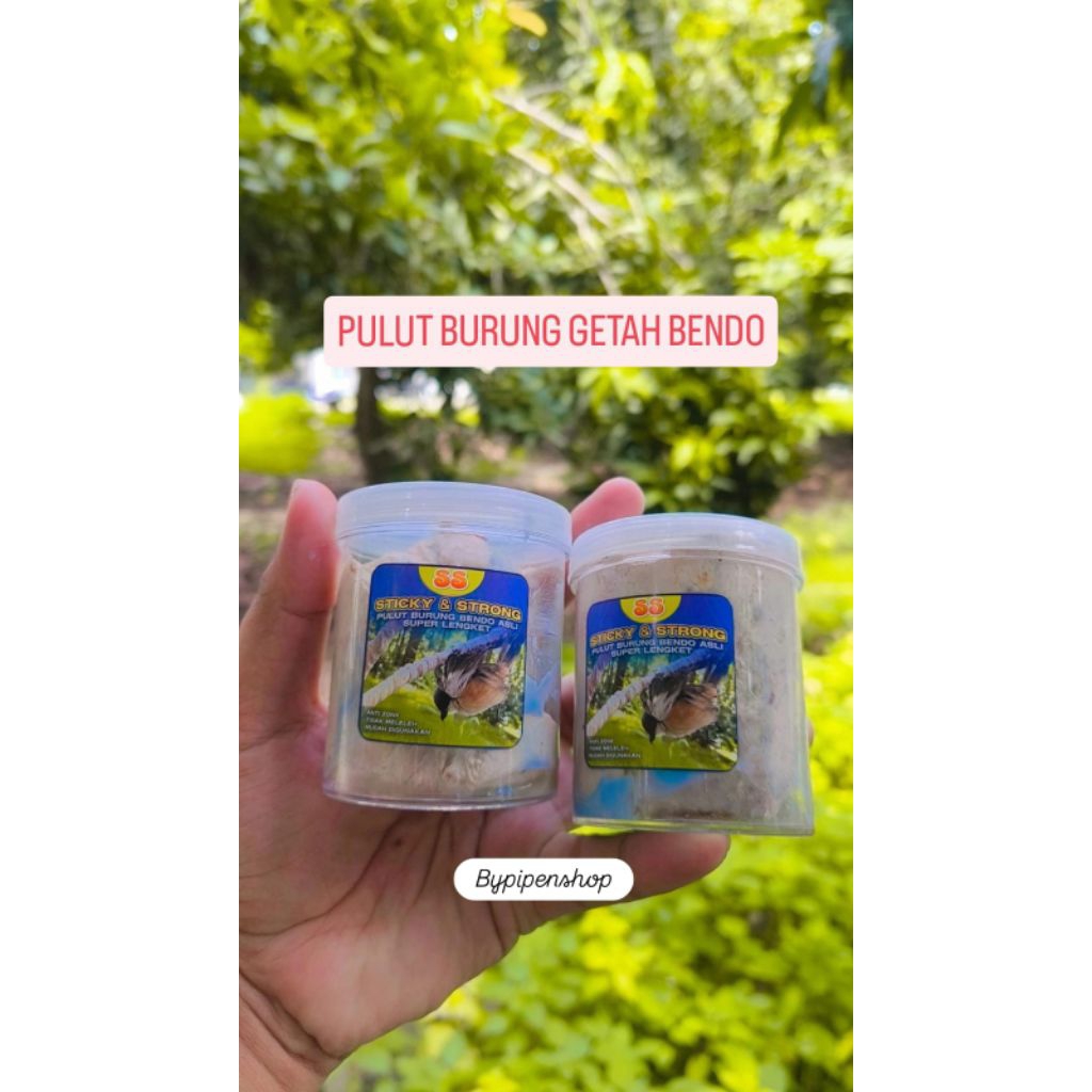Pulut burung super lengket dari bendo asli tidak merusak bulu burung super lengket