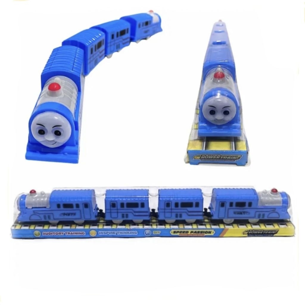 Mainan anak Kereta Panjang / Mainan Kereta Api Tanpa Rel