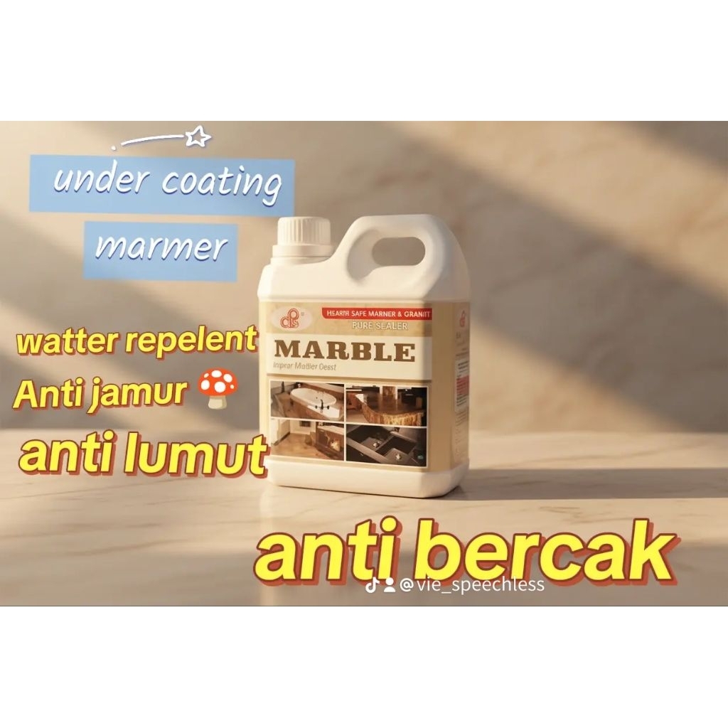 Coating marmer Cp27 Marble Under Coating / Pelapis batu Alam