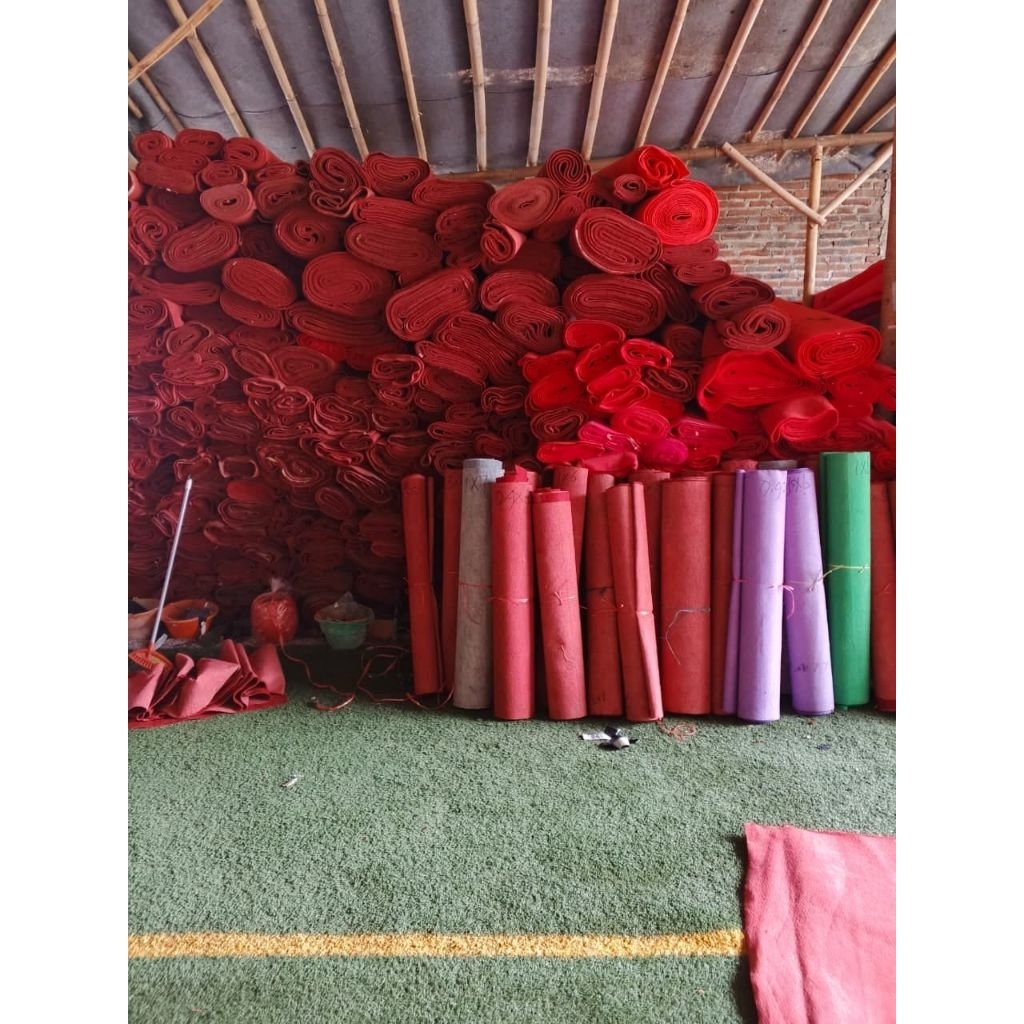 Karpet Lantai Meteran Polos Murah Aesthetic Ukuran 2m x 3m