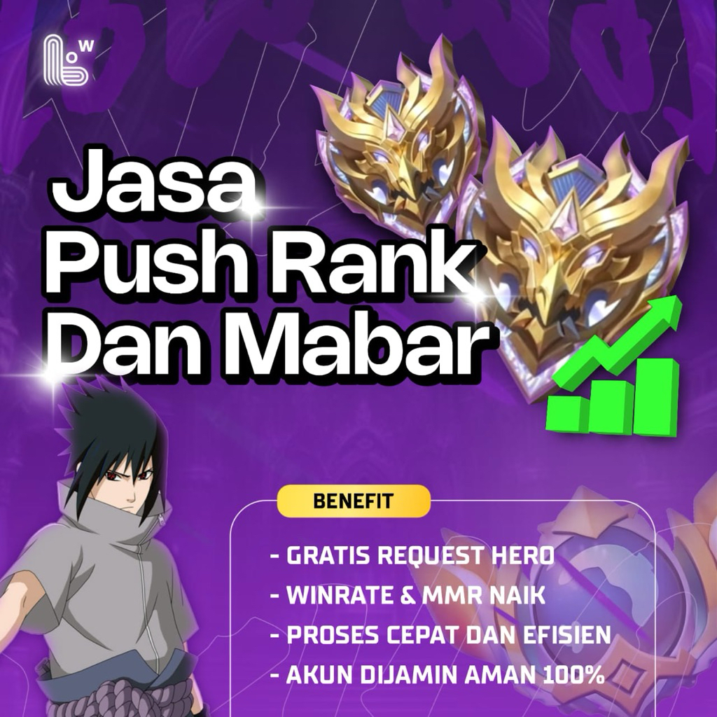 Jasa push rank/ menaikan rank/ jasa mabar