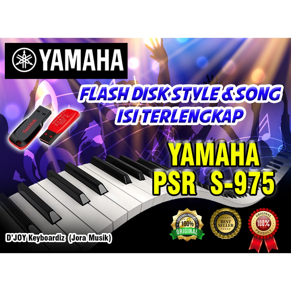 Style & Song YAMAHA PSR S-975