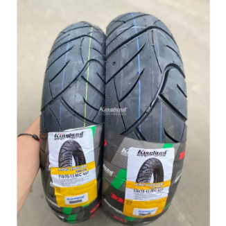 PAKET BAN LUAR KINGLAND DEPAN & BELAKANG NMAX OLD / NEW ( 110/70-13 & 130/70-13) FREE PENTIL