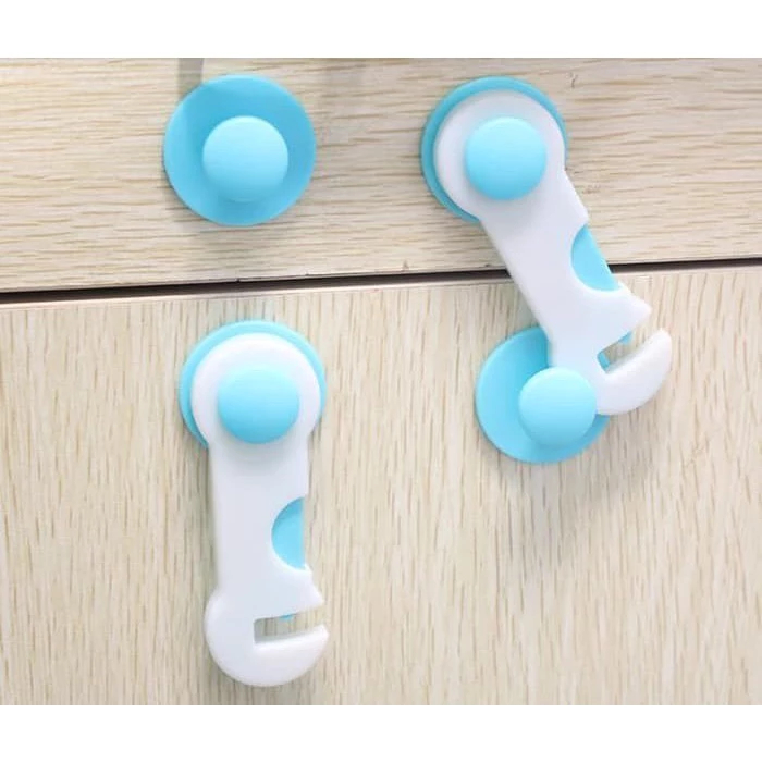 Kunci Pengaman Pintu Lemari Kulkas Laci Serbaguna Safe Lock