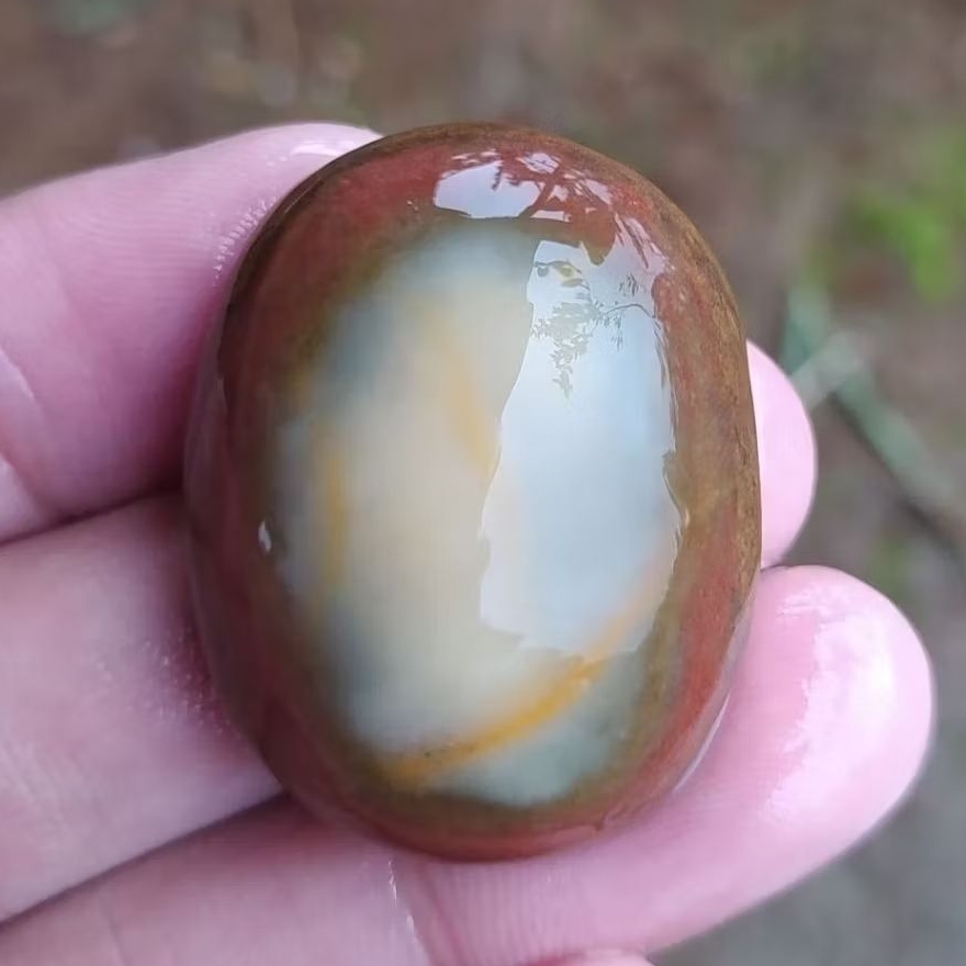 (BISA COD) Bahan Pola Kasar Batu Akik Pancawarna Garut Kirpay Motif Unik