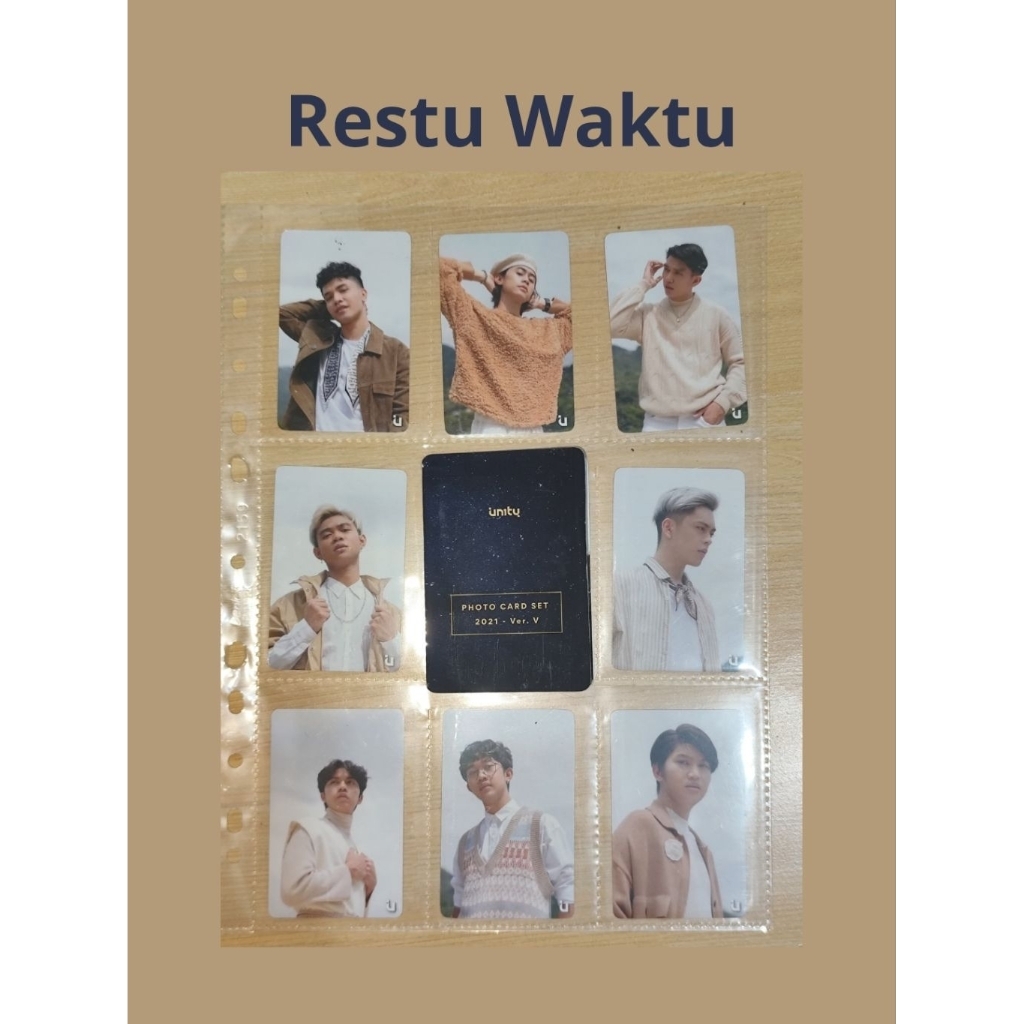 Photocard UN1TY Official || Farhan Shandy Ricky Gilang Fenly Fajri Zweitson Fiki