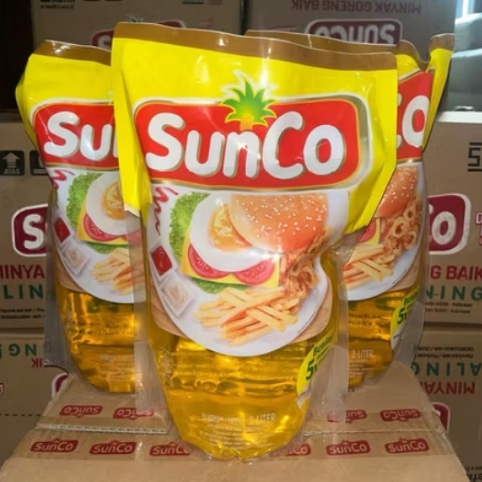 MINYAK GORENG SUNCO KARTONAN 2 LITER PROMO - ISI 6 PCS