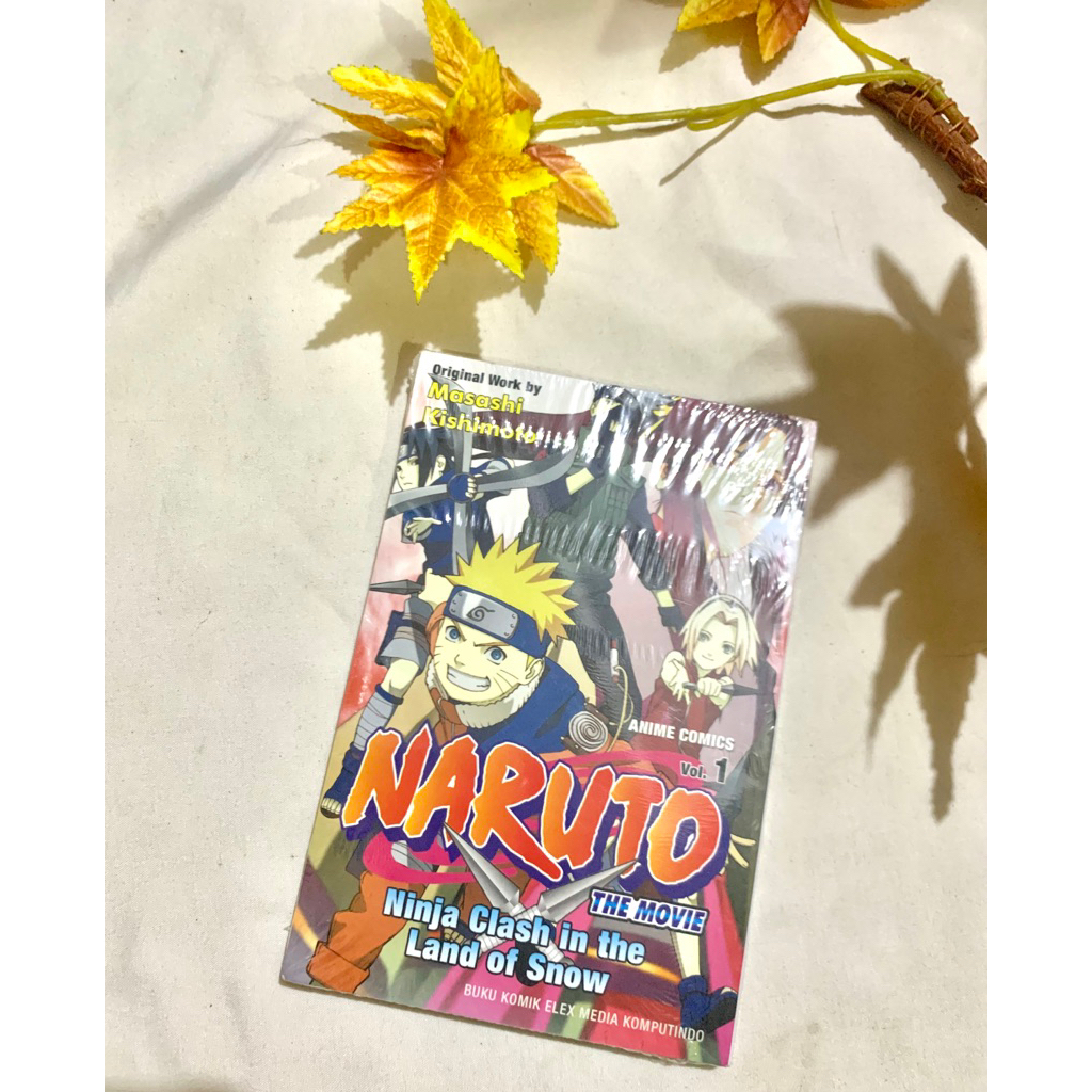 komik: Naruto The movie Ninja Clash in the Land of Snow Masashi Kishimoto