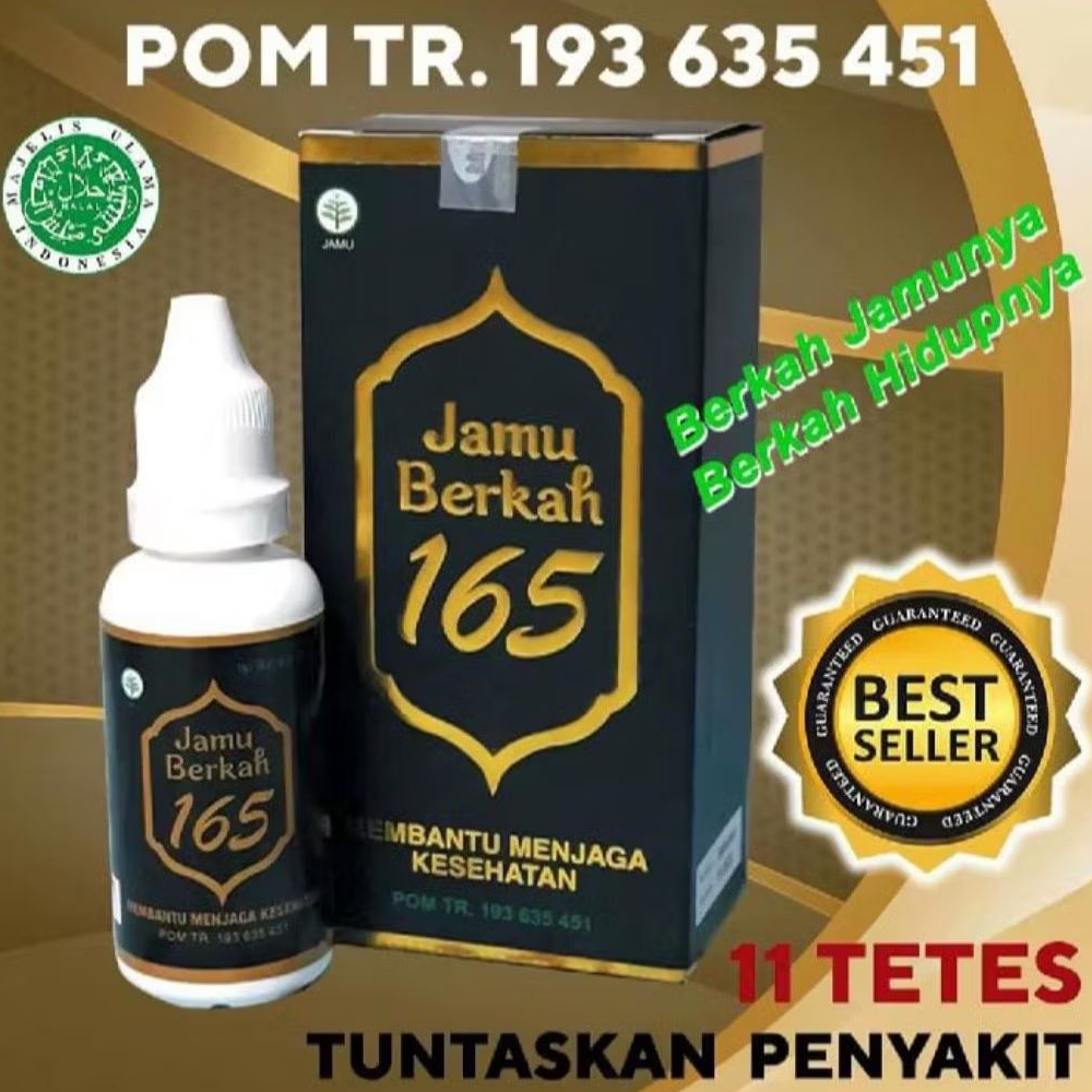 JAMU TETES BERKAH 165 TUNTASKAN PENYAKIT, BERKAH JAMUNYA, BERKAH HIDUPNYA
