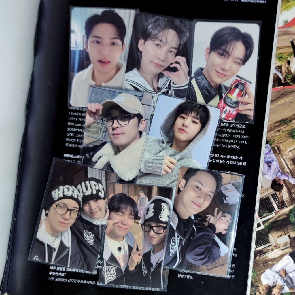 [Ready to Ship] Membook Mingyu Melet, Caratland23 Jeonghan, Joshua SG25, Wonwoo ITS Topcok, Hoshi Ho