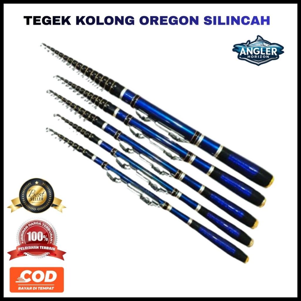 Joran Tegek Kolong Oregon Silincah Carbon 180 210 240 270 300 360 450