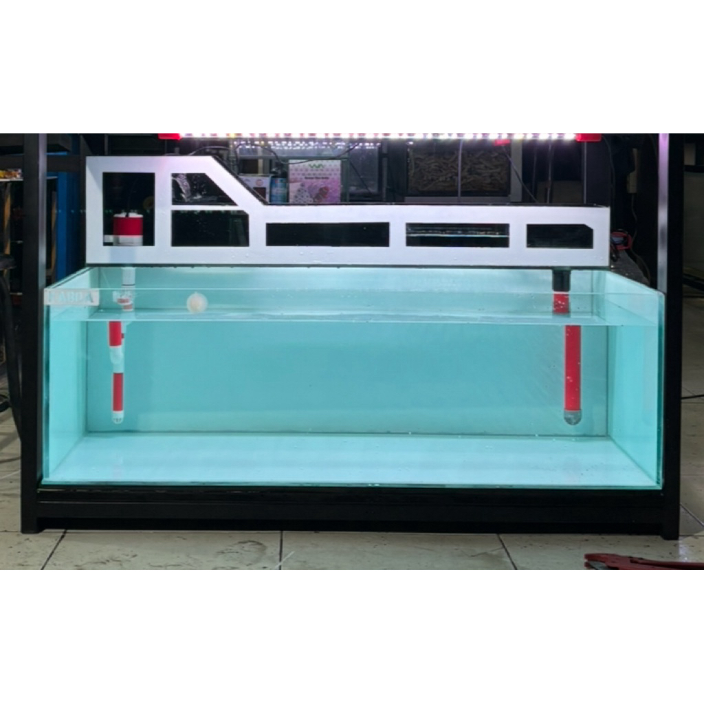 AQUARIUM SHALLOW TANK 120x50x35 FULL KACA 10MM