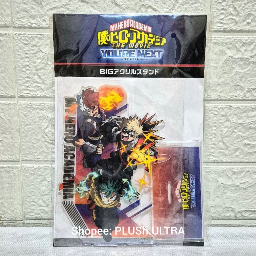 Standee Akrilik Midoriya Izuku Deku Katsuki Bakugo Shoto Todoroki Boku No Hero Academia BNHA MHA Ani