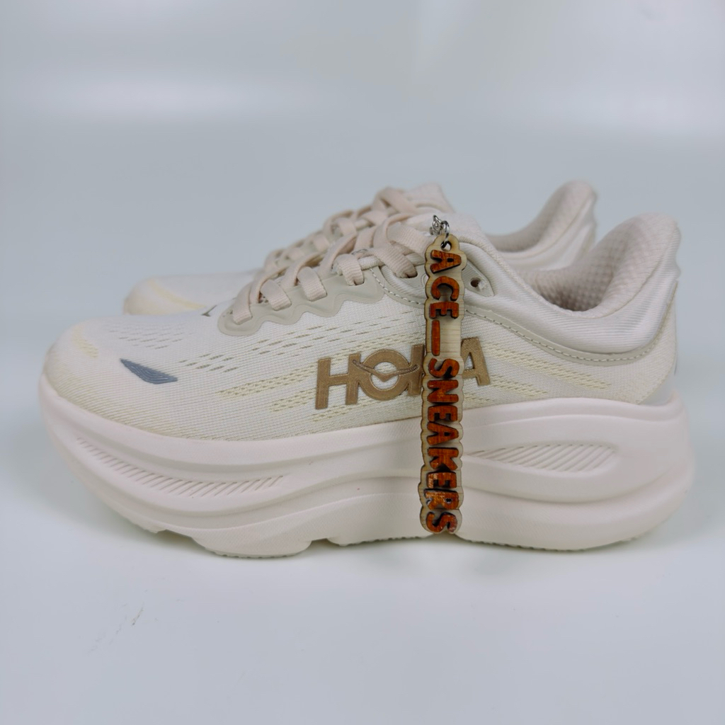 Sepatu Hoka One One Bondi 9 Vanilla