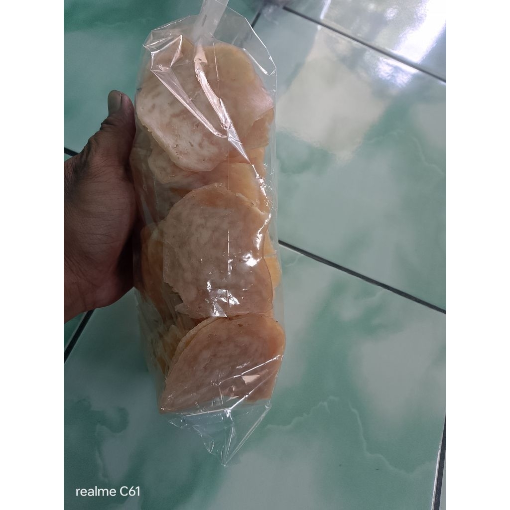 krupuk udang utuh kemasan 500gram