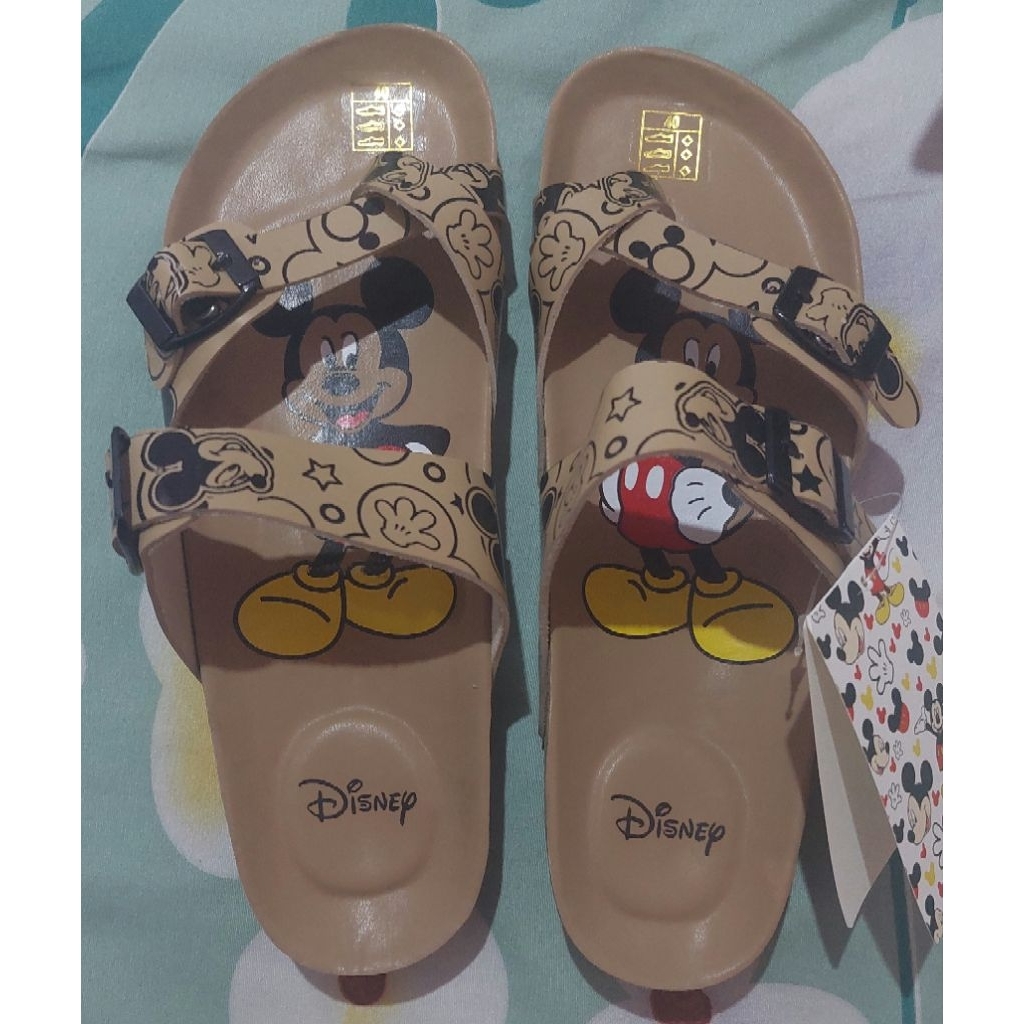 sandal disney mickey mouse,sandal wanita,sandal selop disney,sandal disney wanita