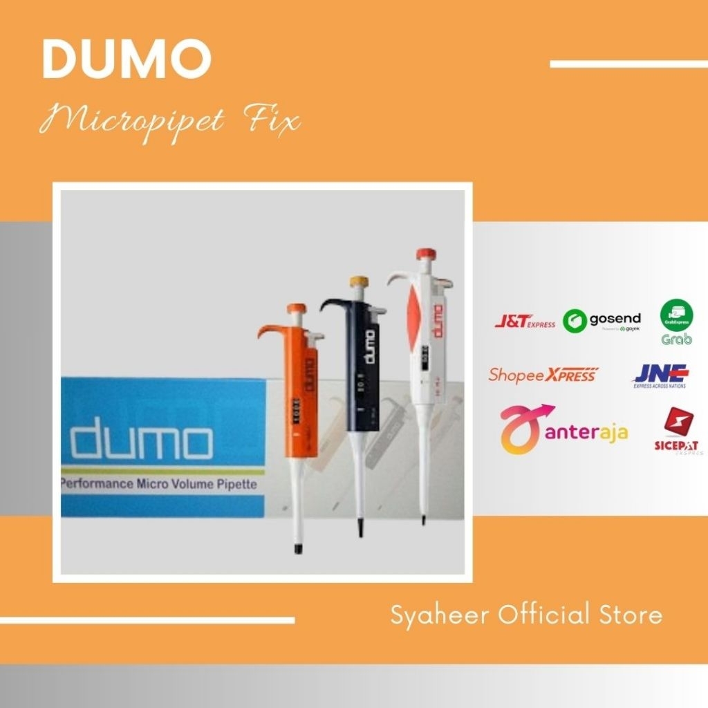 Dumo Micropipet fix / Micropipet Fix Dumo 2,5-1000