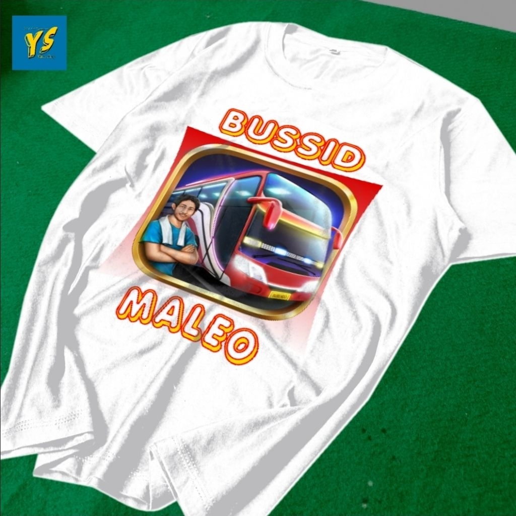 Kaos Bussid Pria Lengan Pendek Warna Terbaru Bus Simulator Indonesia Keren Simpel Murah