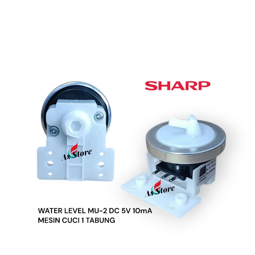 Water level MU-2 DC 5V 10mA Mesin cuci SHARP 1 Tabung/Water level Sensor Air