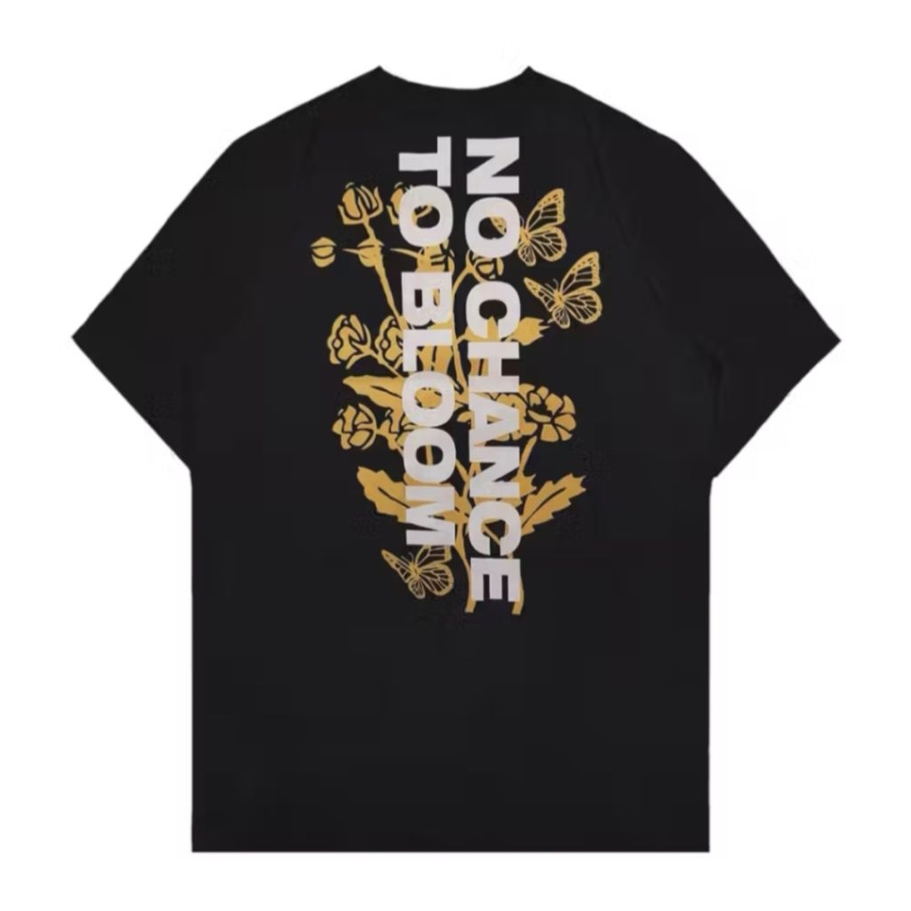 Modern Guns " No Chance To Bloom " Official T-shirt Kaos Band Original Modern Guns Hardcore Ukuran L