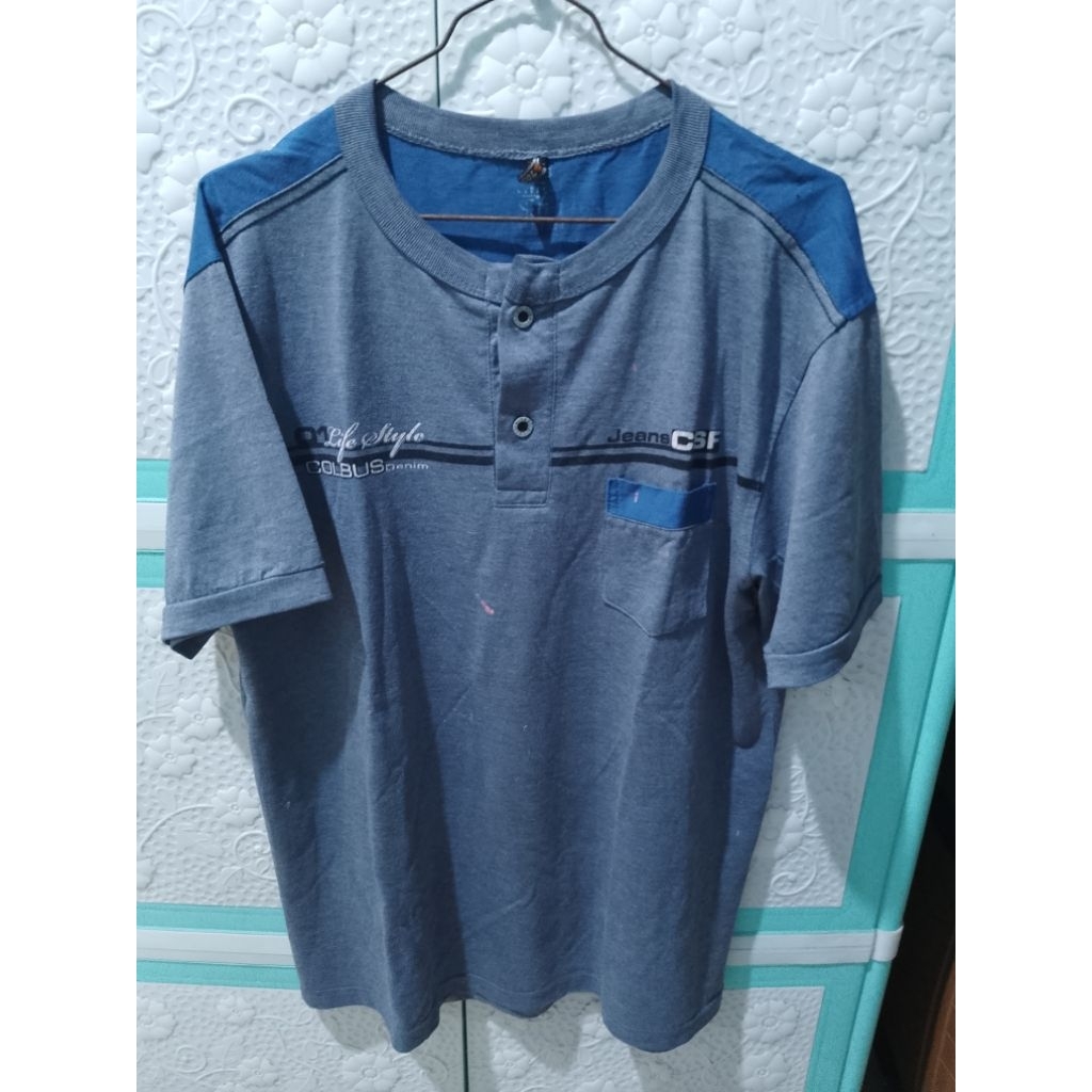 KAOS OBLONG PRIA LENGAN PENDEK PRELOVED