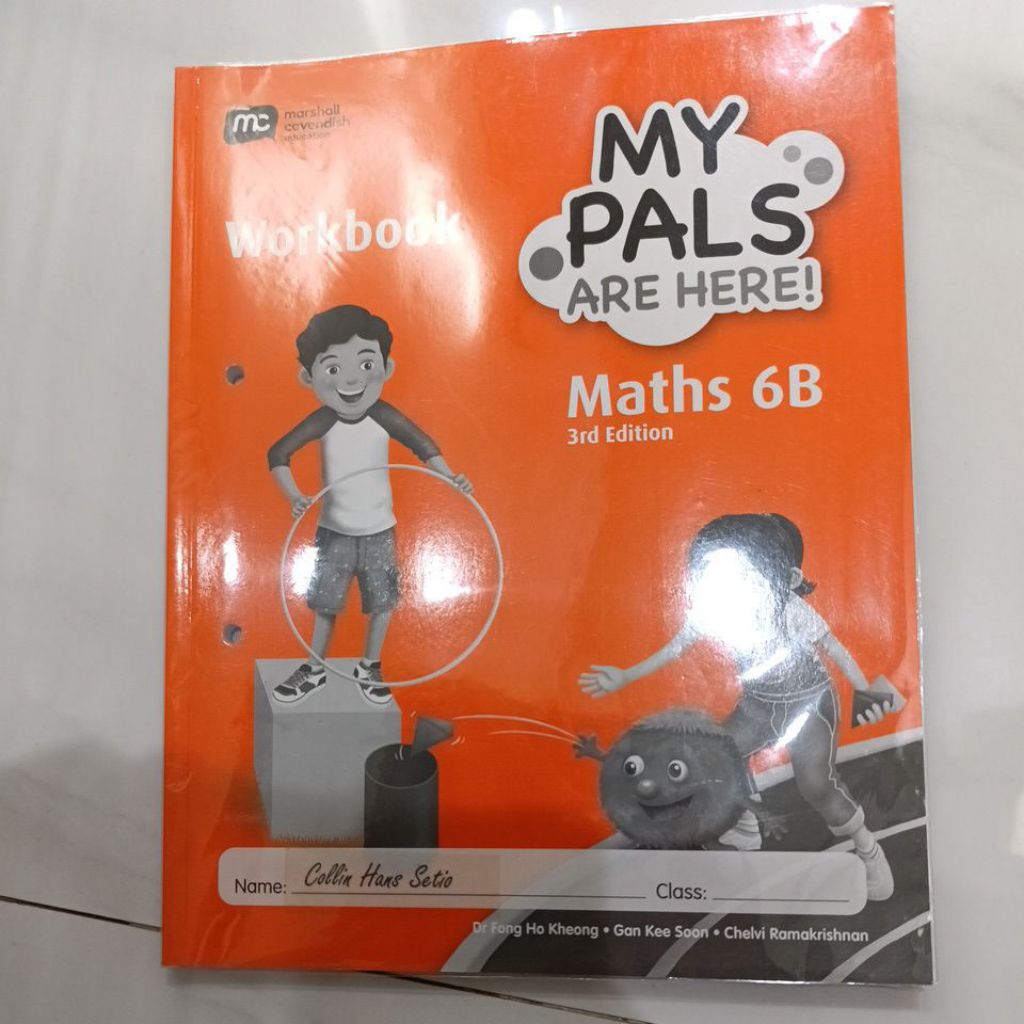 My pals are here Math workbook 6B