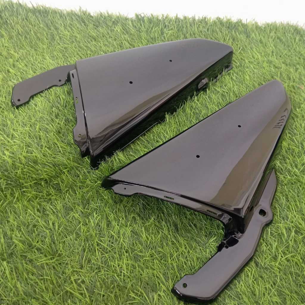 Cover Box Aki RX King Old New Original STRONG Set body Belakang Kiri Kanan Hitam