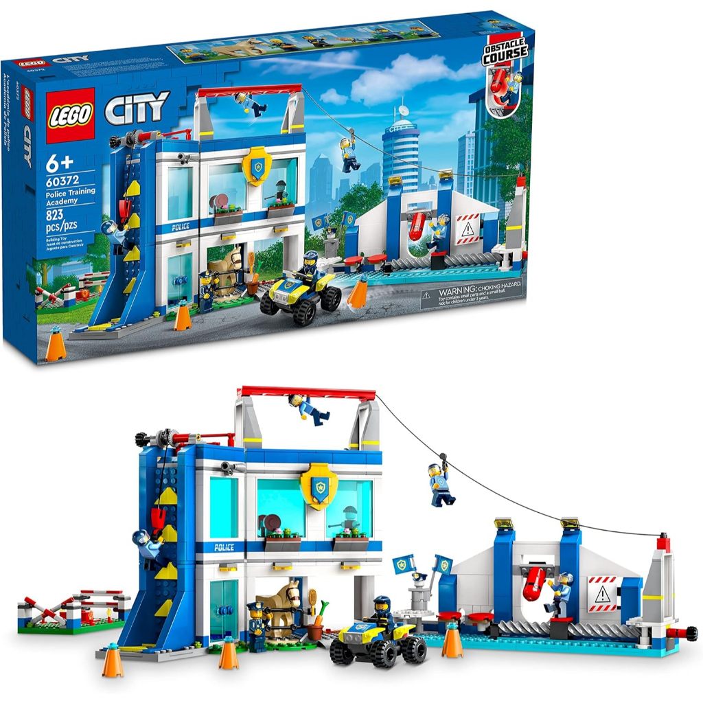 LEGO City Police Academy Set 823 Pieces 6+ || LEGO City Police Training Set With Minifigures