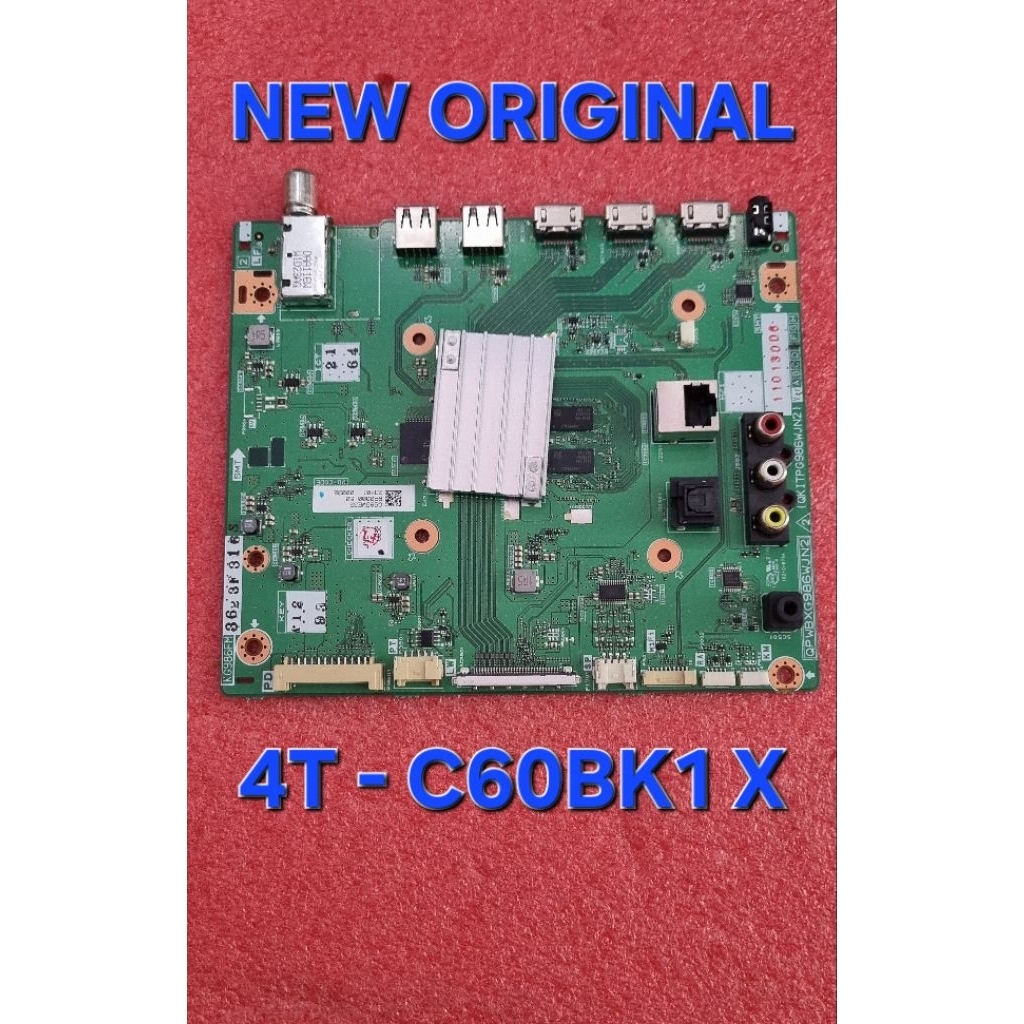 MB / MAINBOARD / MATHERBOARD / TV LED SHARP / ORIGINAL / 4T-C60BK1X / 4T - C60BK1X