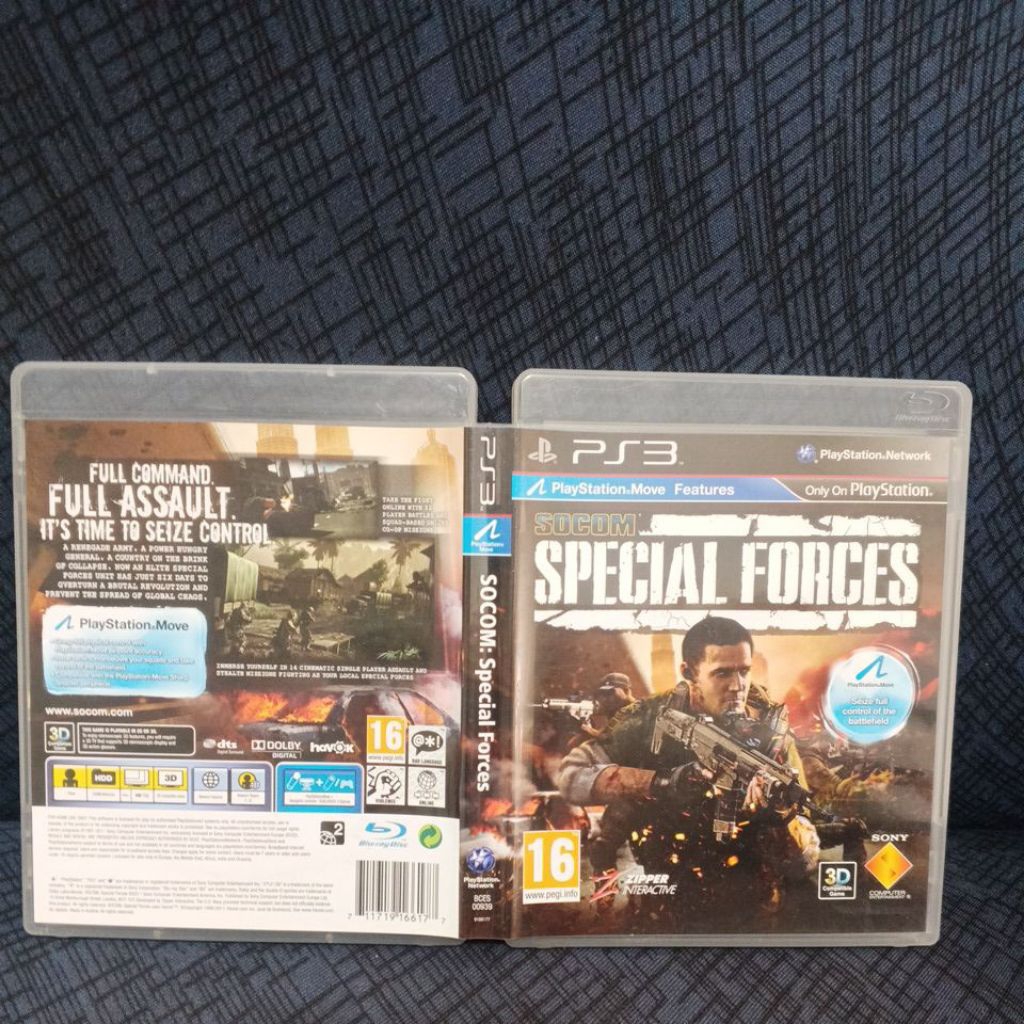 KASET PS3 SOCOM SPECIAL FORCES BD GAME PLAYSTATION 3