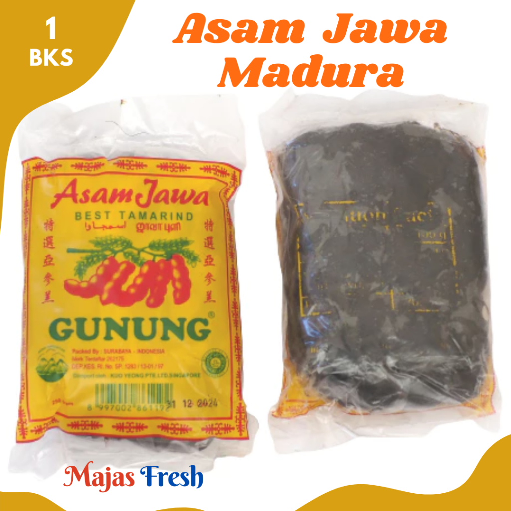 ASAM JAWA Madura - Asem Madura Jawa Kemasan Besar | 500gr [ Harga Per BKS ]