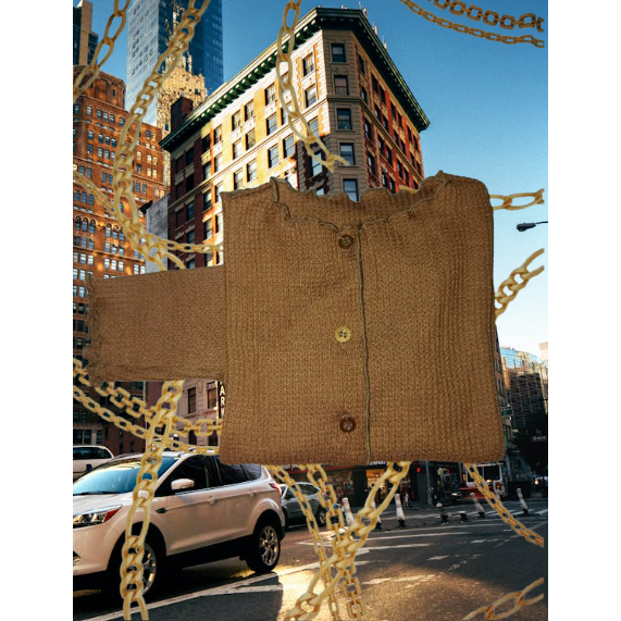 Cardigan Anak Perempuan 2-12 Tahun Lembut Adem