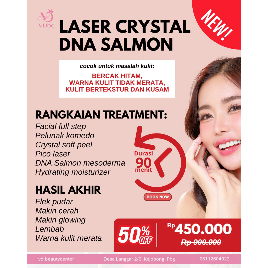 Laser Crystal DNA Salmon
