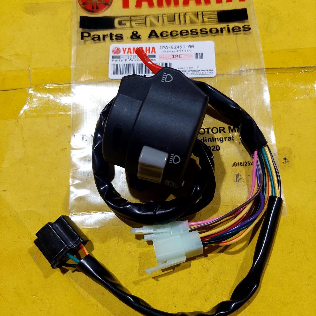 Sakral Kiri Motor Yamaha Vixion Model HAZARD