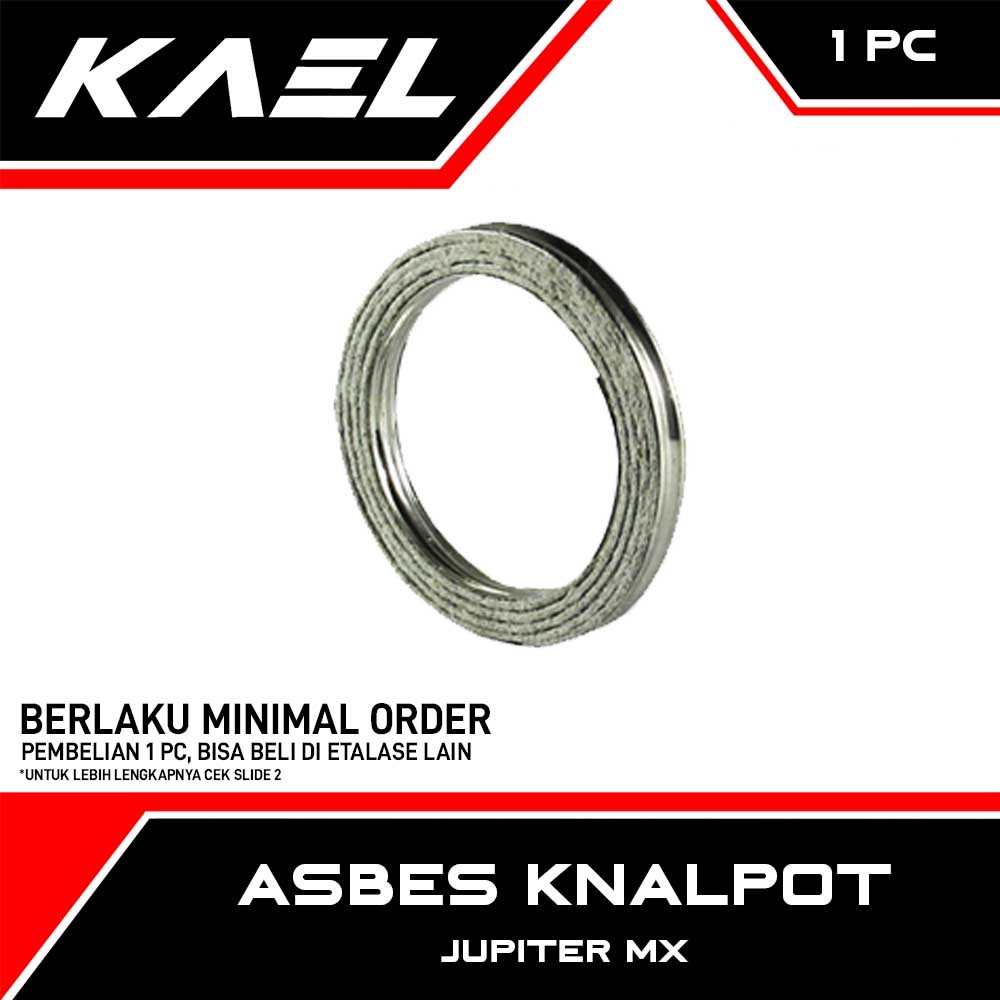 Asbes Knalpot Jupiter MX Paking Packing Gasket Kenalpot