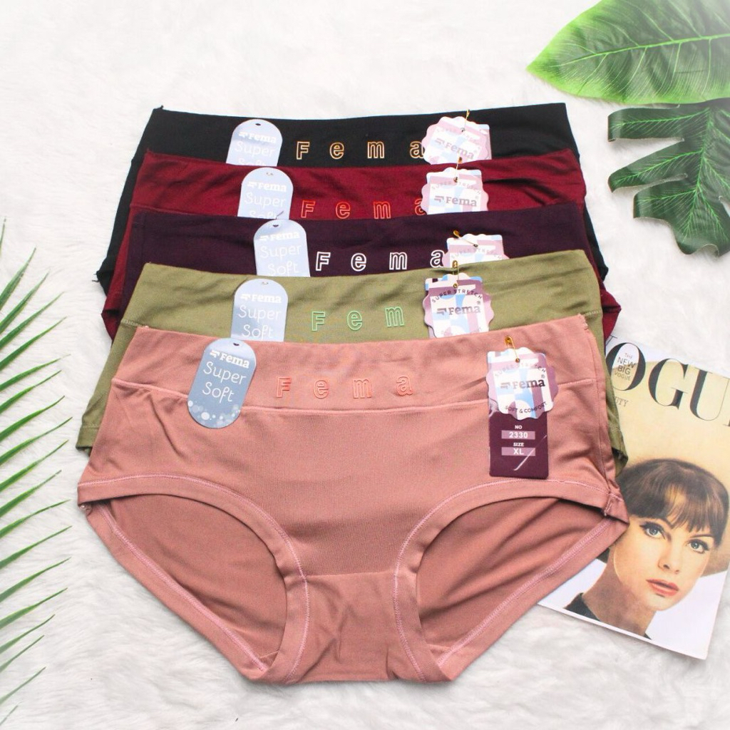 TSC- CELANA DALAM WANITA FEMA SUPER SOFT CD PEREMPUAN FEMA 2330