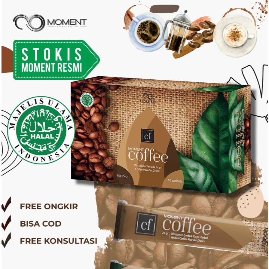 Moment Coffee – Kopi Herbal Favorit Pria & Wanita