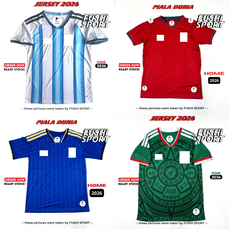 Jersey Baju Bola 2026 Negara Piala Dunia New